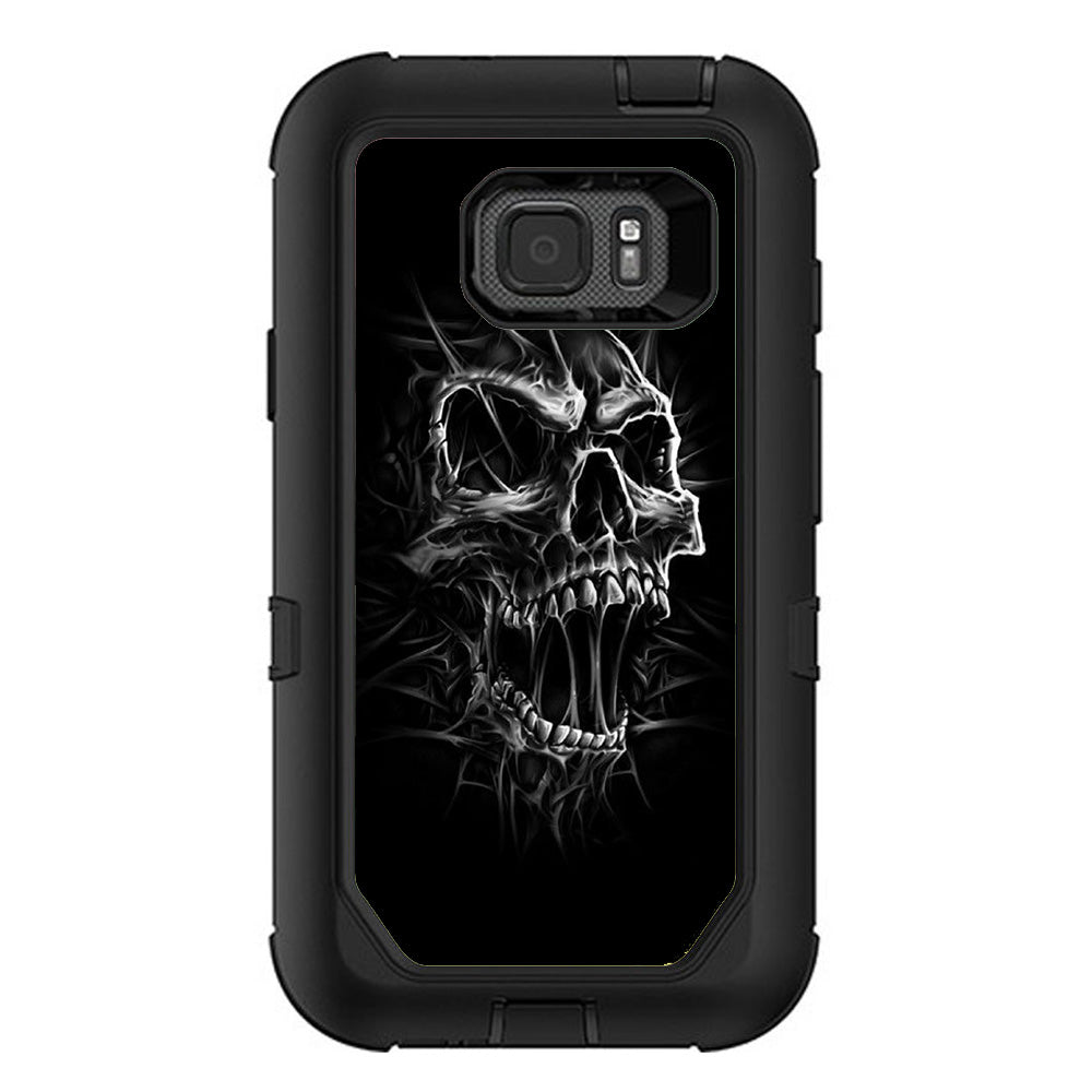  Skull Evil Stretch Slash Screaming Otterbox Defender Samsung Galaxy S7 Active Skin