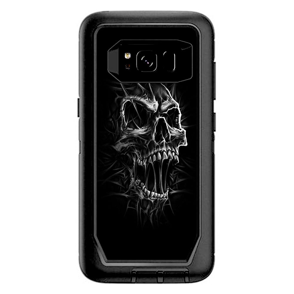  Skull Evil Stretch Slash Screaming Otterbox Defender Samsung Galaxy S8 Skin