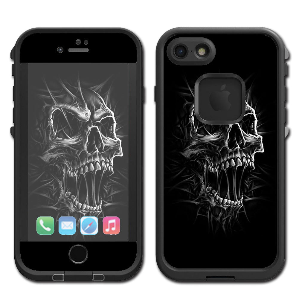  Skull Evil Stretch Slash Screaming Lifeproof Fre iPhone 7 or iPhone 8 Skin