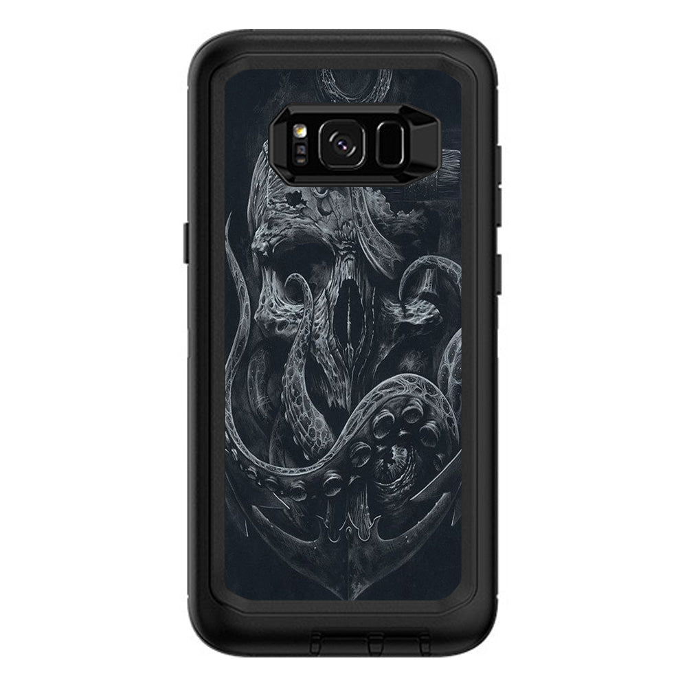  Skull Anchor Octopus Under Sea Otterbox Defender Samsung Galaxy S8 Plus Skin