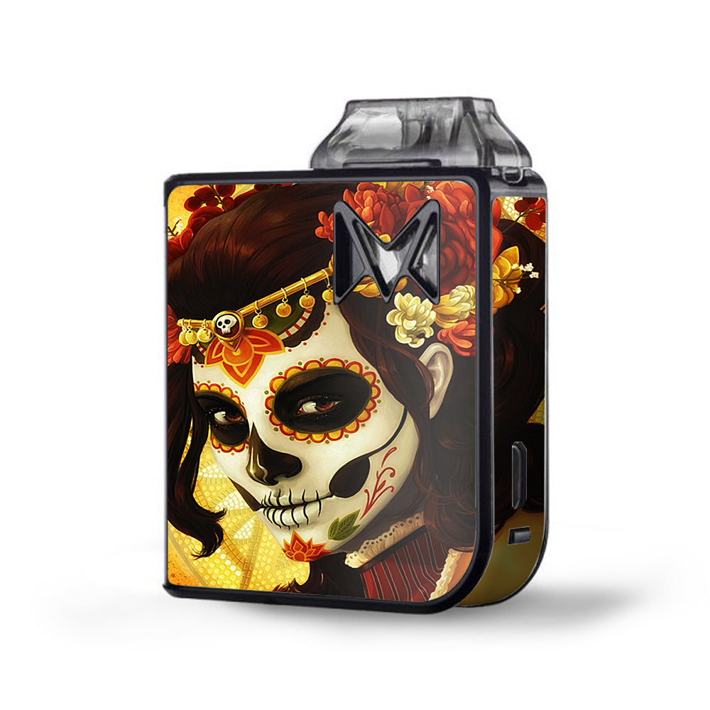  Skull Girl Dia De Los Muertos Paint Mipod Mi Pod Skin