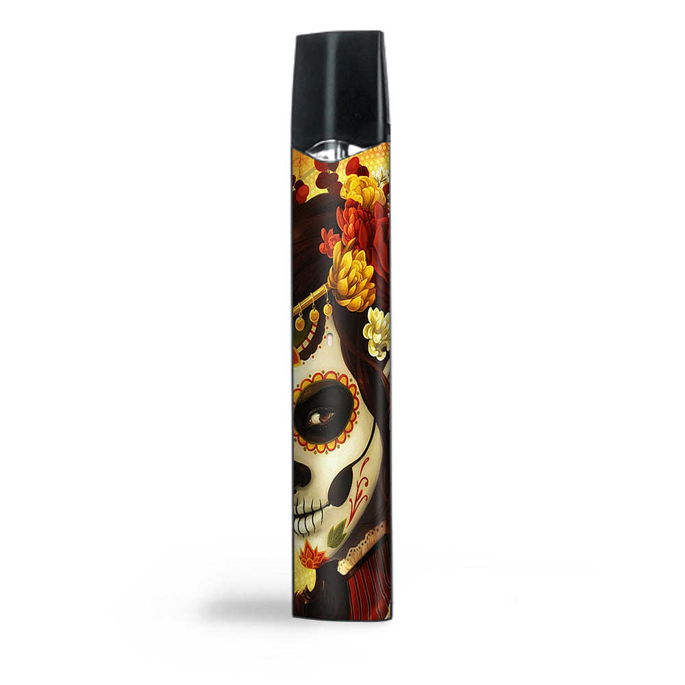  Skull Girl Dia De Los Muertos Paint Smok Infinix Ultra Portable Skin