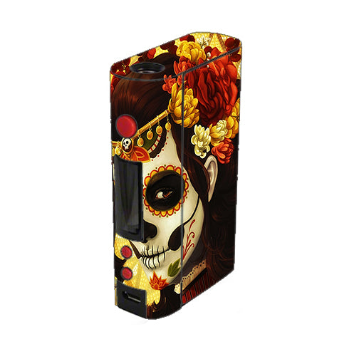  Skull Girl Dia De Los Muertos Paint Kangertech Kbox 200w Skin