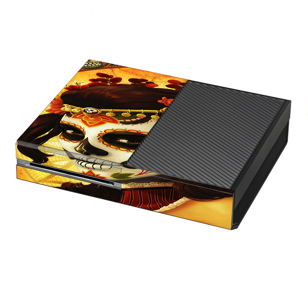  Skull Girl Dia De Los Muertos Paint Microsoft Xbox One Skin