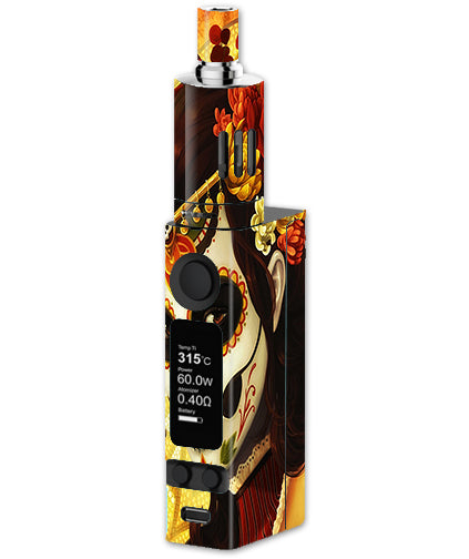  Skull Girl Dia De Los Muertos Paint Joyetech Evic VTC Mini Skin