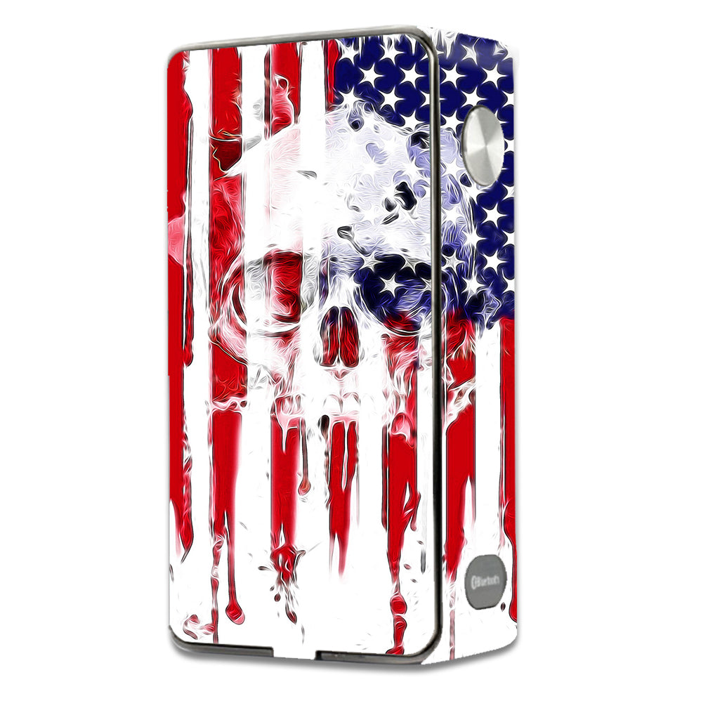  U.S.A. Flag Skull Drip Laisimo L3 Touch Screen Skin