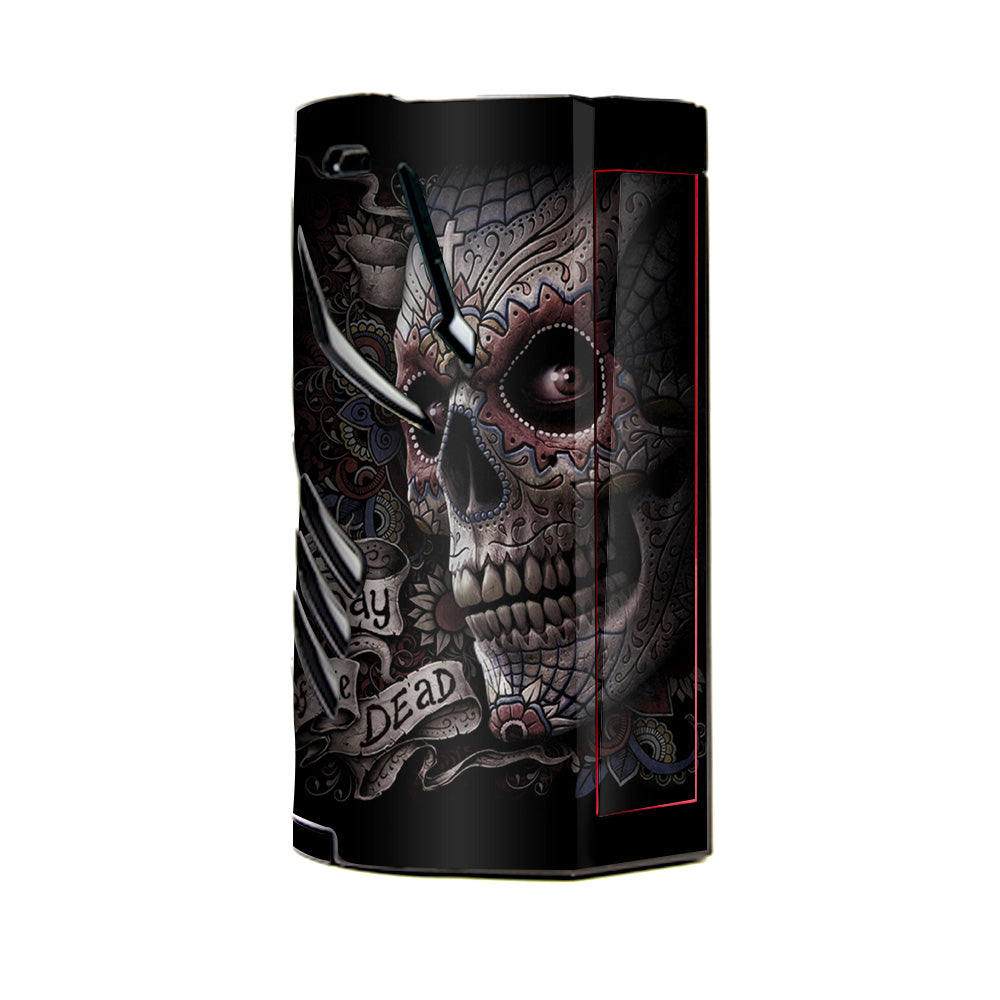  Day Of The Dead Skull T-Priv 3 Smok Skin