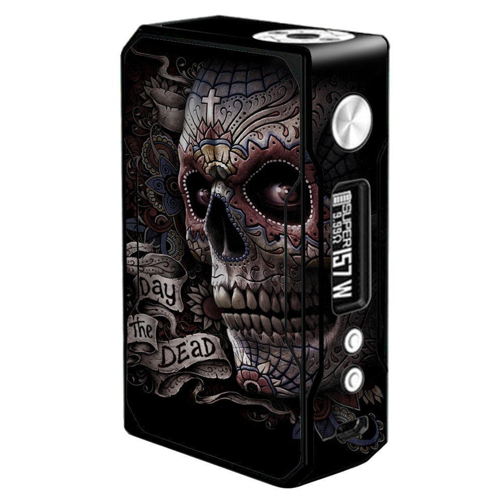  Day Of The Dead Skull Voopoo Drag 157w Skin