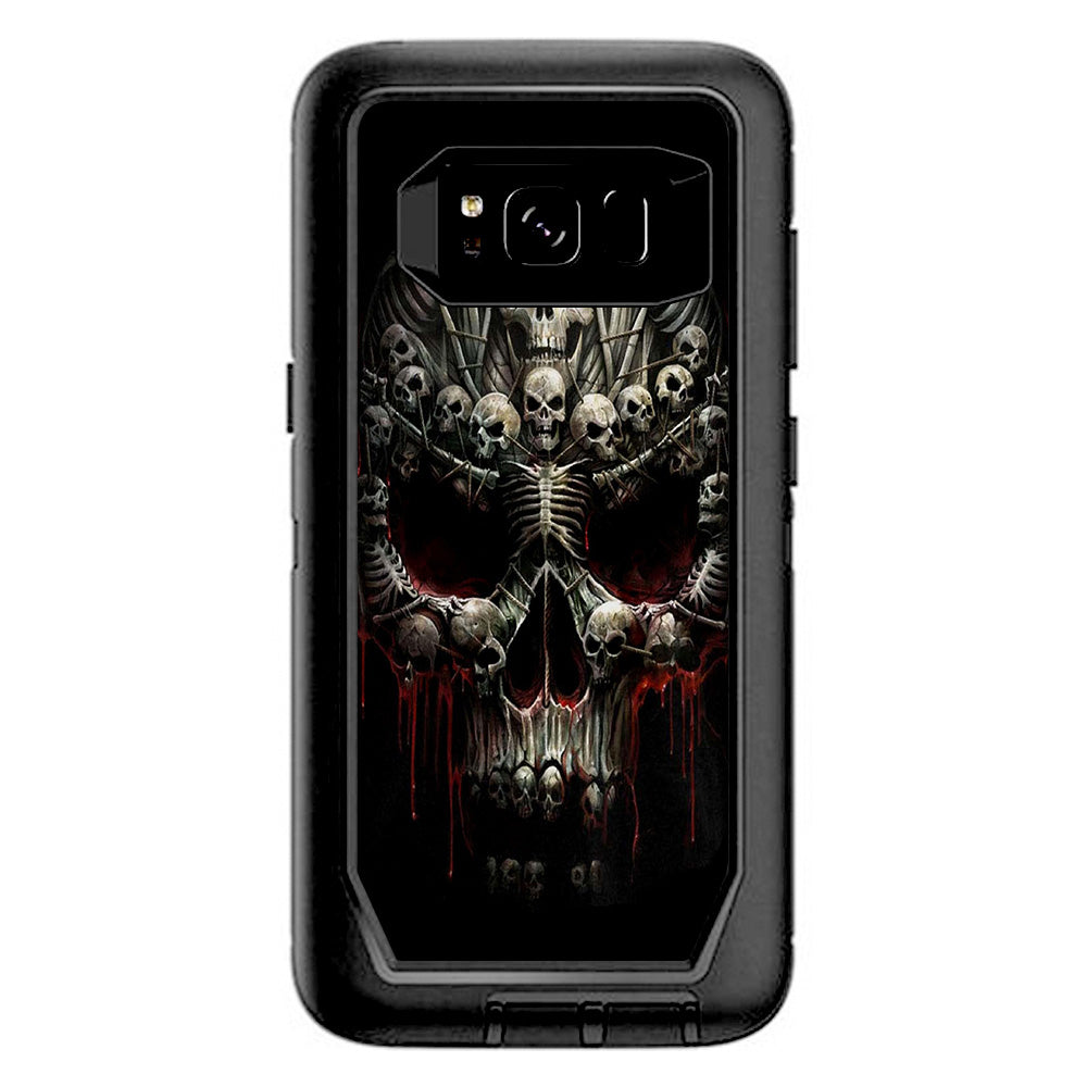  Skulls Inside Skulls Art  Otterbox Defender Samsung Galaxy S8 Skin