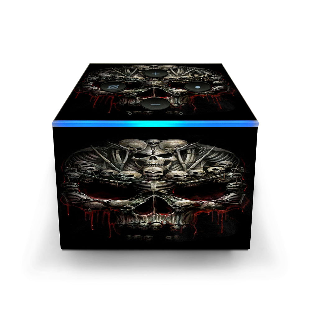  Skulls Inside Skulls Art  Amazon Fire TV Cube Skin