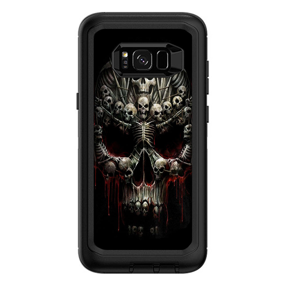  Skulls Inside Skulls Art  Otterbox Defender Samsung Galaxy S8 Plus Skin