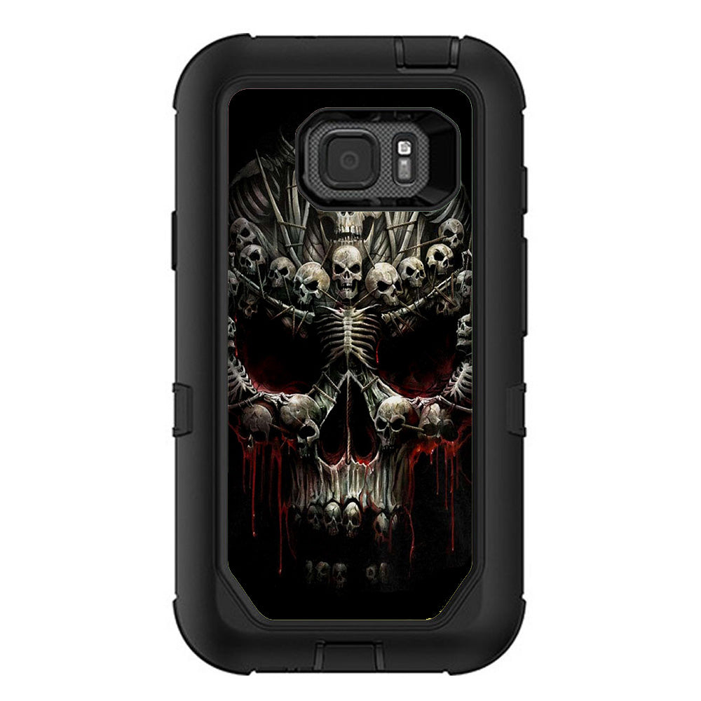  Skulls Inside Skulls Art Otterbox Defender Samsung Galaxy S7 Active Skin