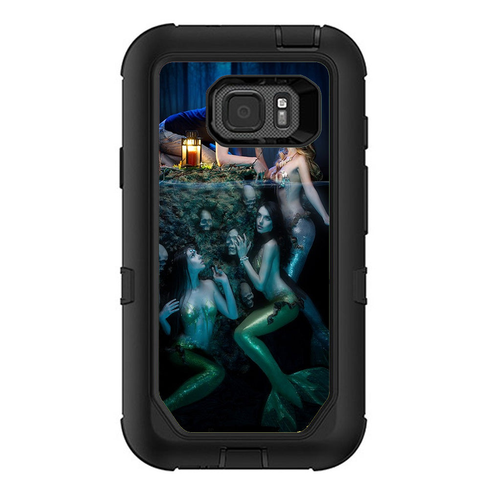  Sirens Mermaids Under Water Otterbox Defender Samsung Galaxy S7 Active Skin