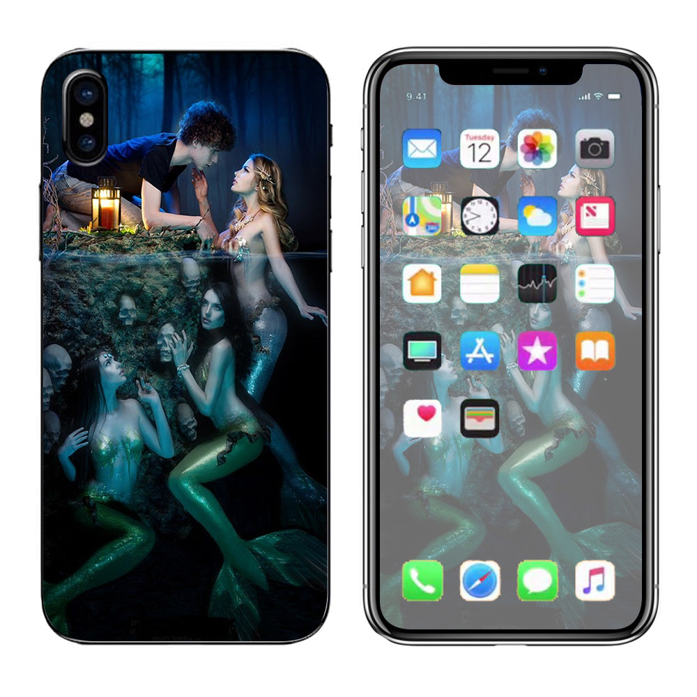  Sirens Mermaids Under Water  Apple iPhone X Skin