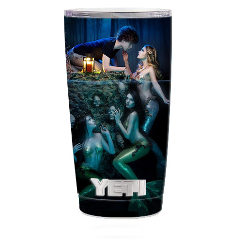  Sirens Mermaids Under Water Yeti 20oz Rambler Tumbler Skin