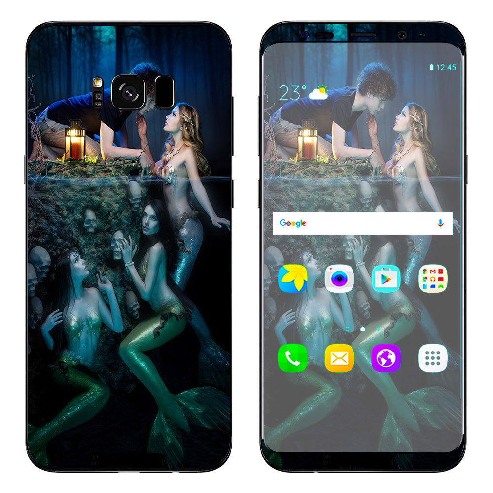  Sirens Mermaids Under Water  Samsung Galaxy S8 Skin