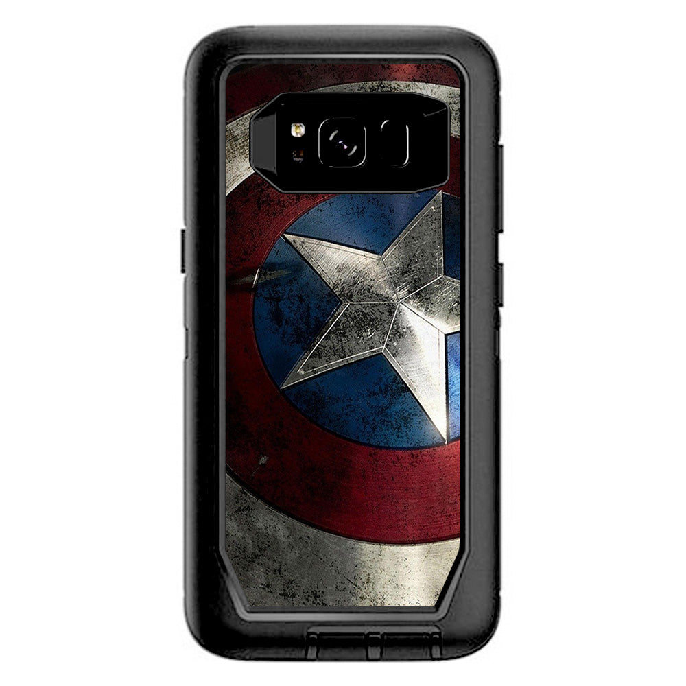  America Sheild Otterbox Defender Samsung Galaxy S8 Skin
