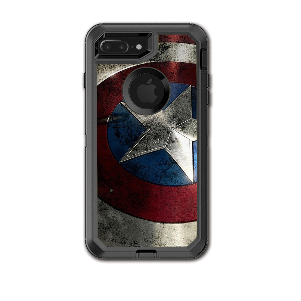 America Sheild Otterbox Defender iPhone 7+ Plus or iPhone 8+ Plus Skin