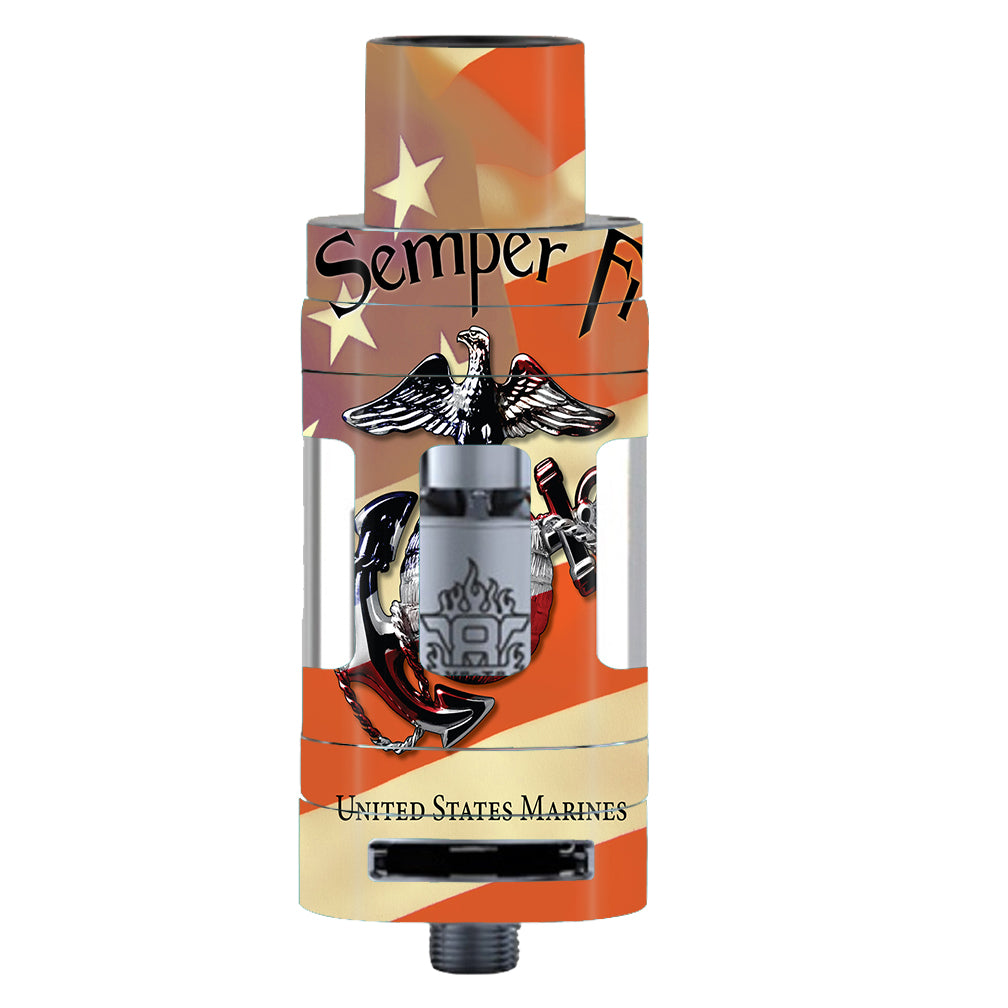  Semper Fi Usmc America Smok TFV8 Tank Skin