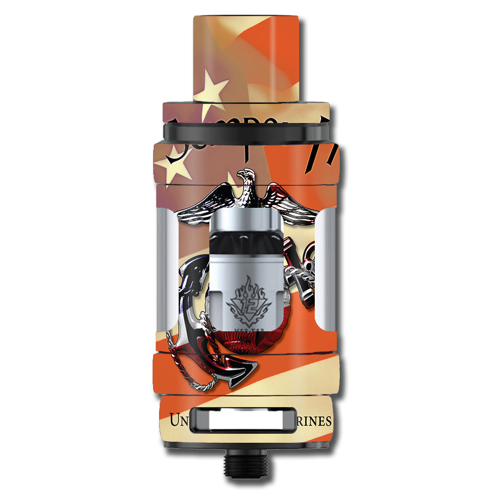  Semper Fi Usmc America Smok TFV12 Tank Skin