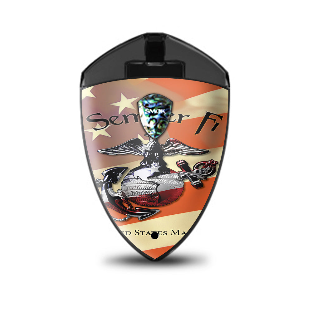  Semper Fi Usmc America Smok Rolo Badge Skin