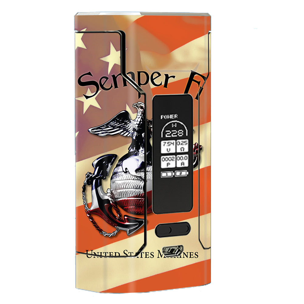  Semper Fi Usmc America Wismec Predator 228 Skin
