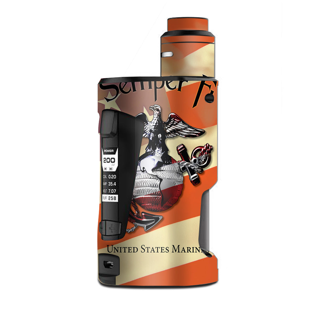 Semper Fi Usmc America G Box Squonk Geek Vape Skin
