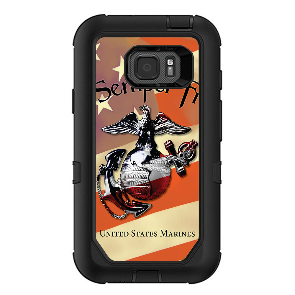  Semper Fi Usmc America Otterbox Defender Samsung Galaxy S7 Active Skin