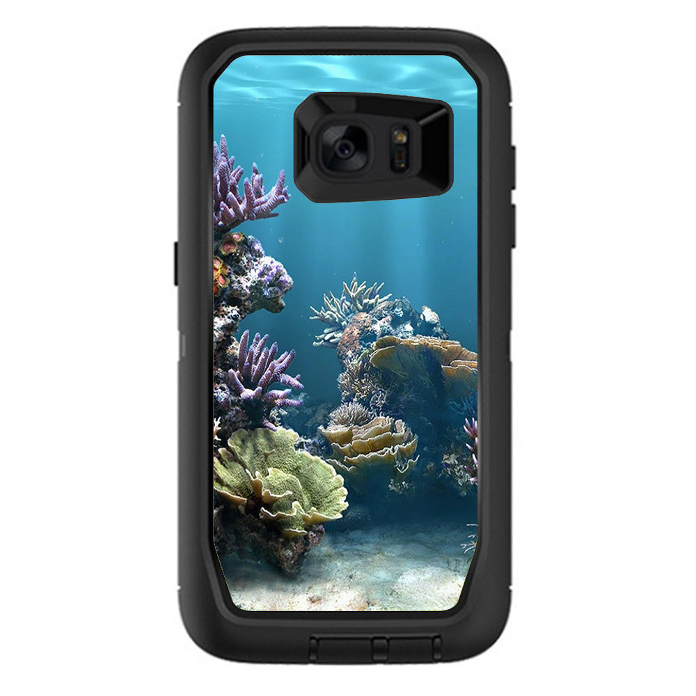  Under Water Coral Live Otterbox Defender Samsung Galaxy S7 Edge Skin