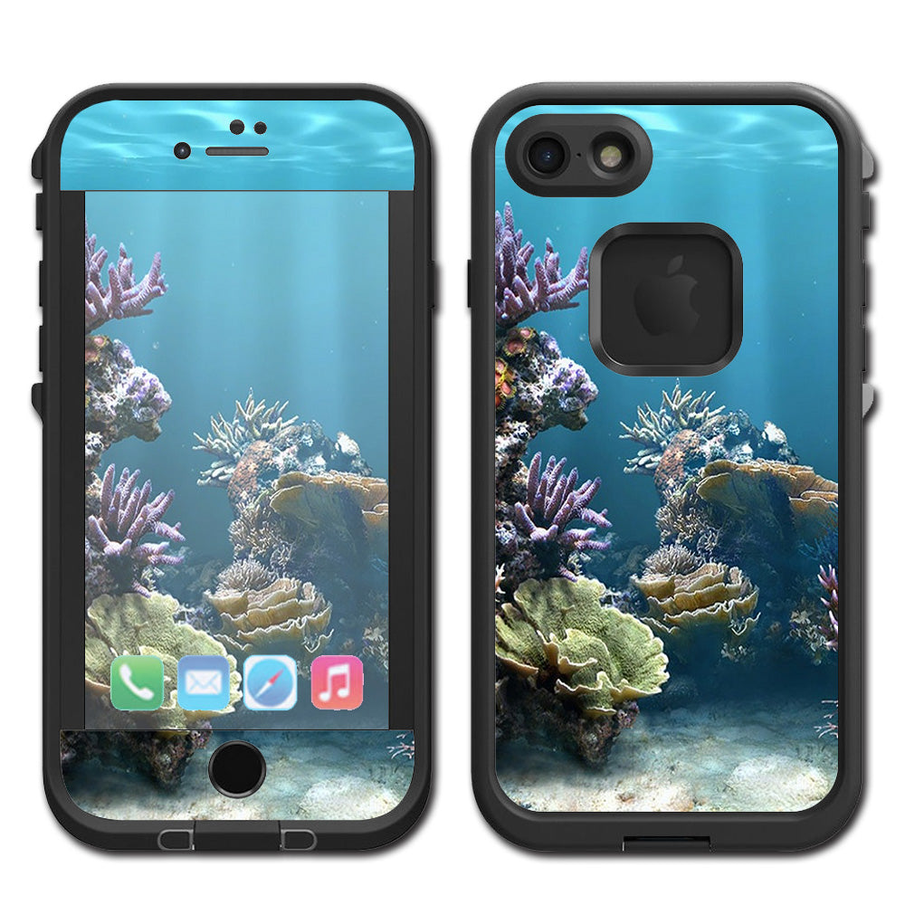  Under Water Coral Live Lifeproof Fre iPhone 7 or iPhone 8 Skin