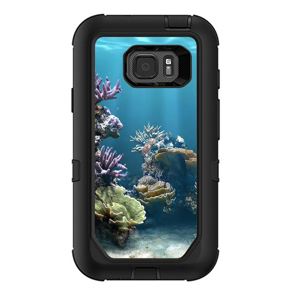  Under Water Coral Live Otterbox Defender Samsung Galaxy S7 Active Skin