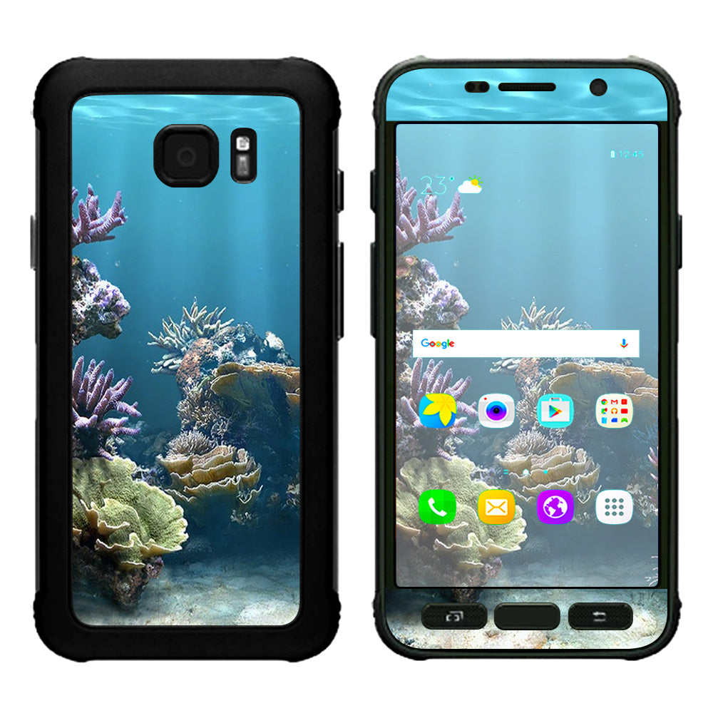  Under Water Coral Live Samsung Galaxy S7 Active Skin