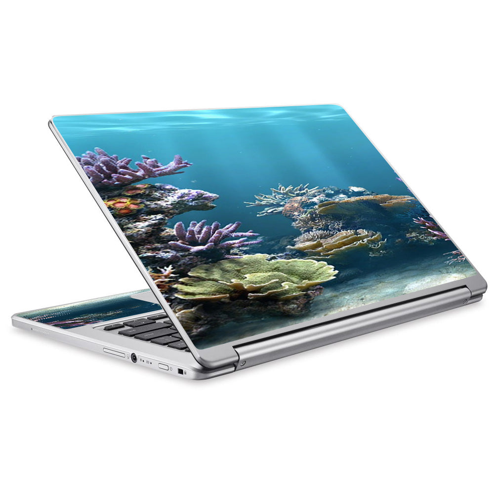  Under Water Coral Live Acer Chromebook R13 Skin