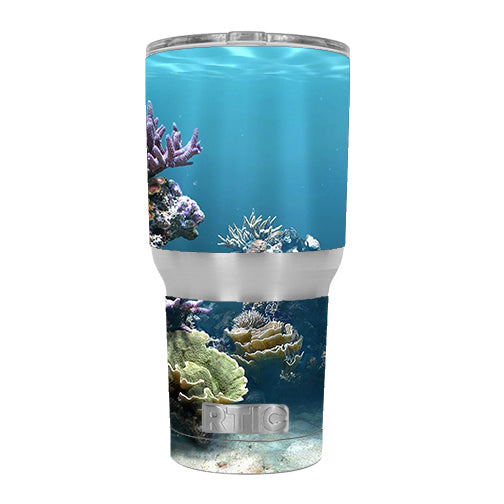  Under Water Coral Live RTIC 20oz Tumbler Skin