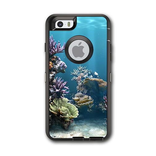  Under Water Coral Live Otterbox Defender iPhone 6 Skin