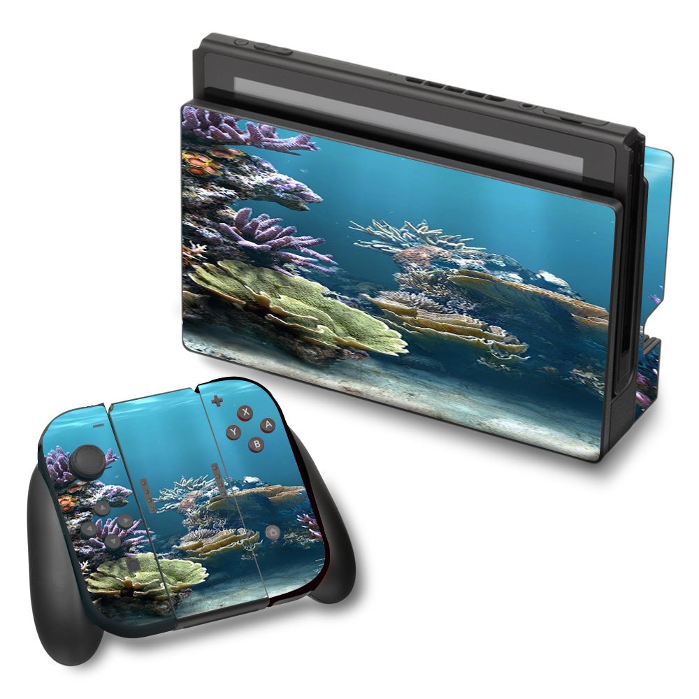  Under Water Coral Live Nintendo Switch Skin