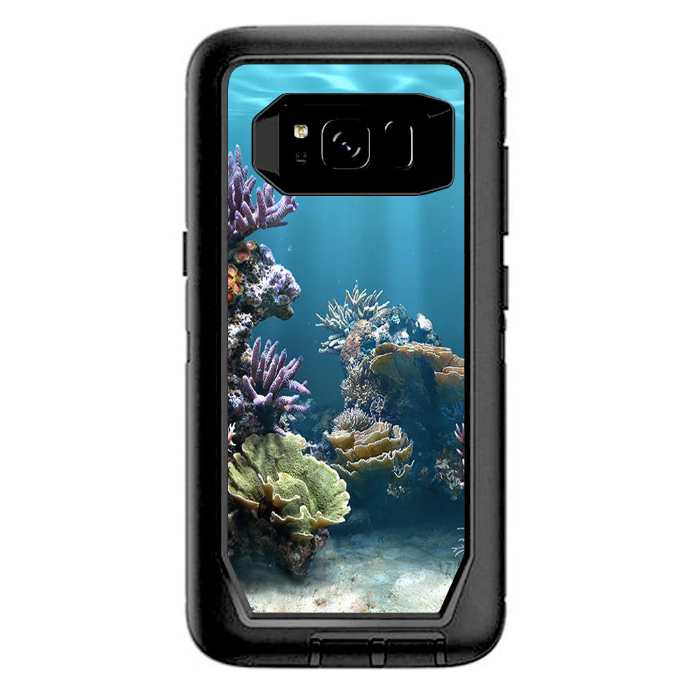  Under Water Coral Live Otterbox Defender Samsung Galaxy S8 Skin