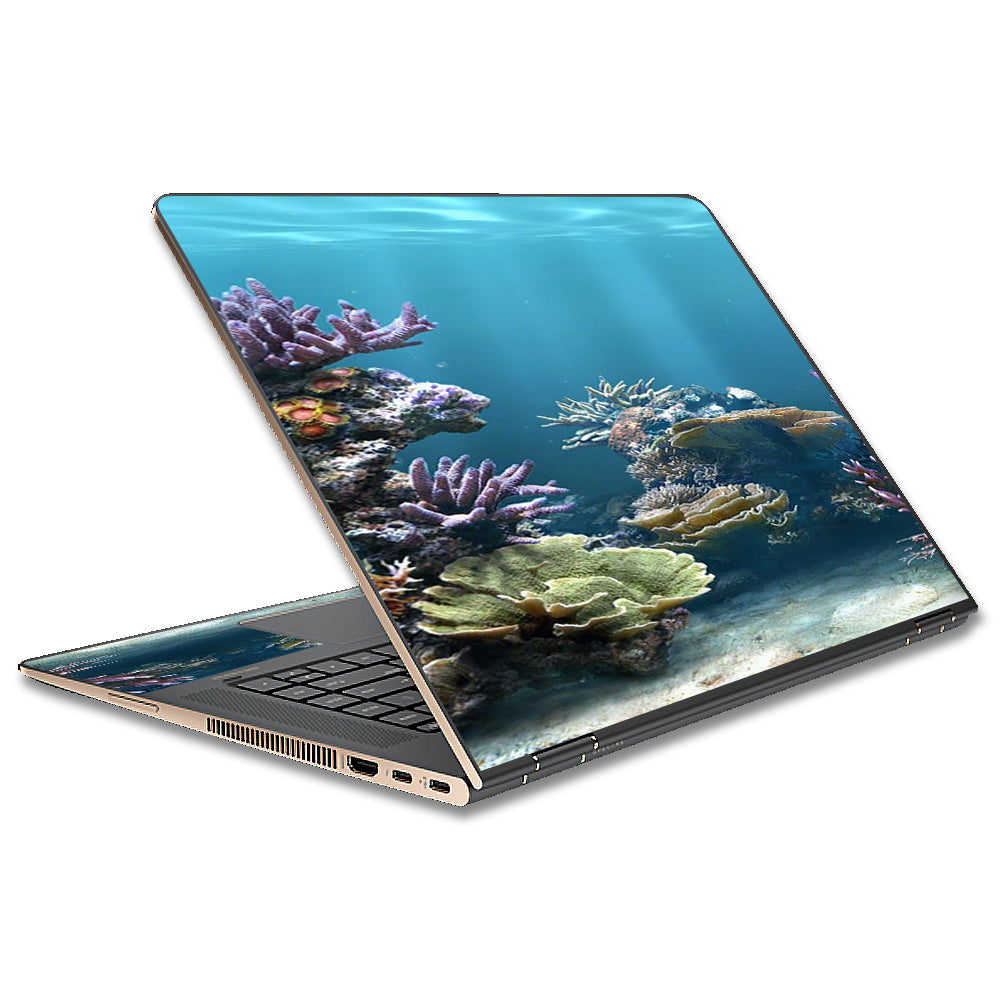  Under Water Coral Live HP Spectre x360 13t Skin