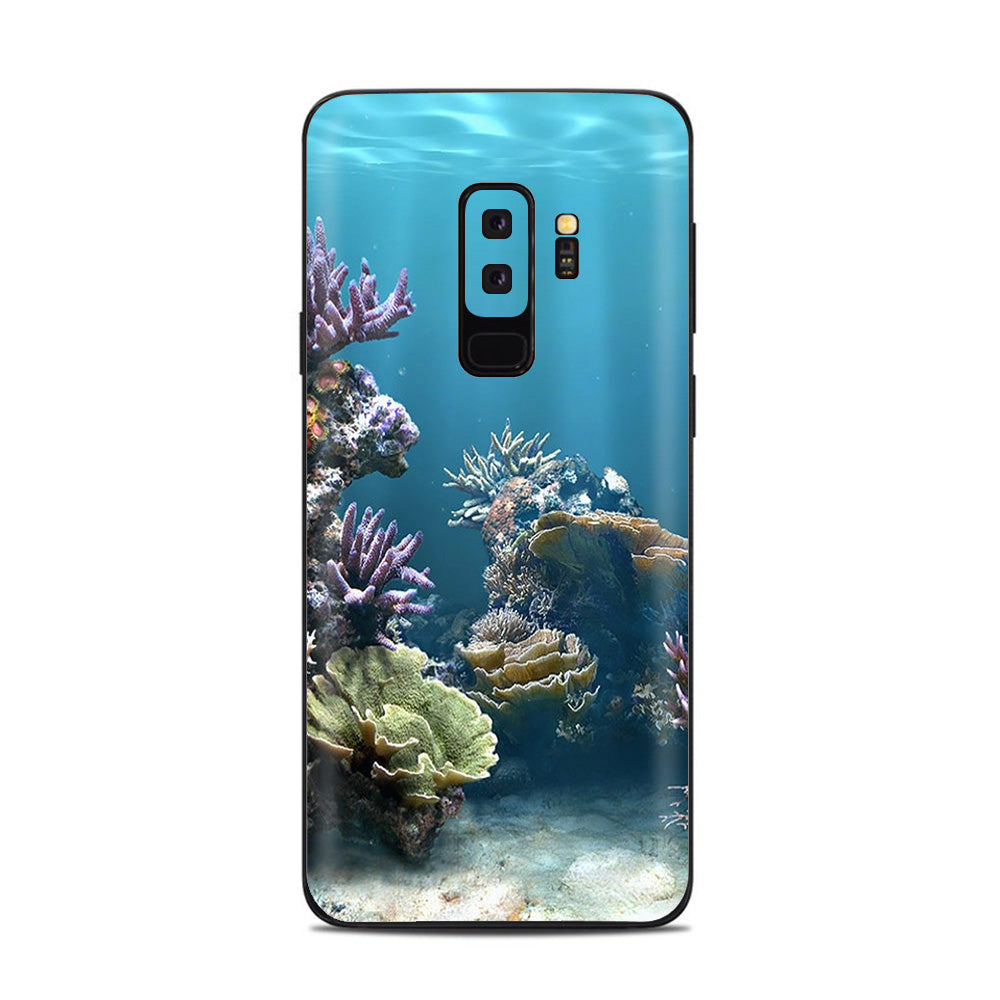  Under Water Coral Live Samsung Galaxy S9 Plus Skin