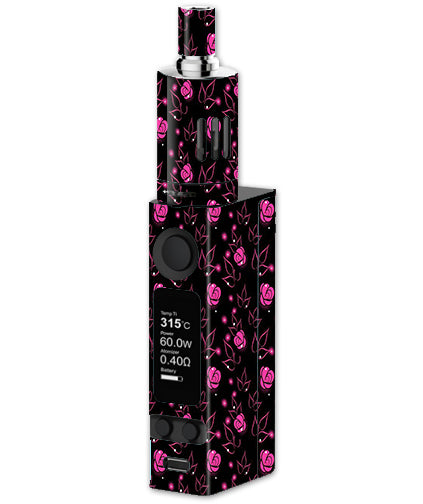  Pink Rose Pattern Joyetech Evic VTC Mini Skin
