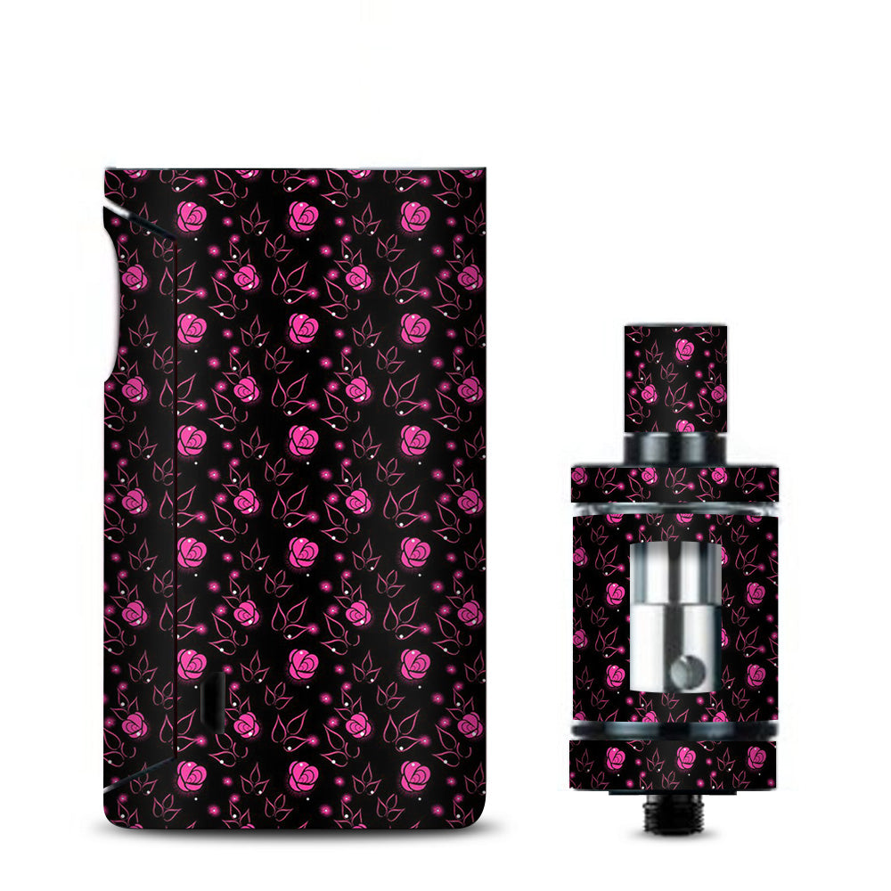  Pink Rose Pattern Vaporesso Drizzle Fit Skin