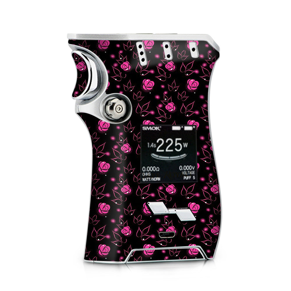  Pink Rose Pattern Smok Mag kit Skin