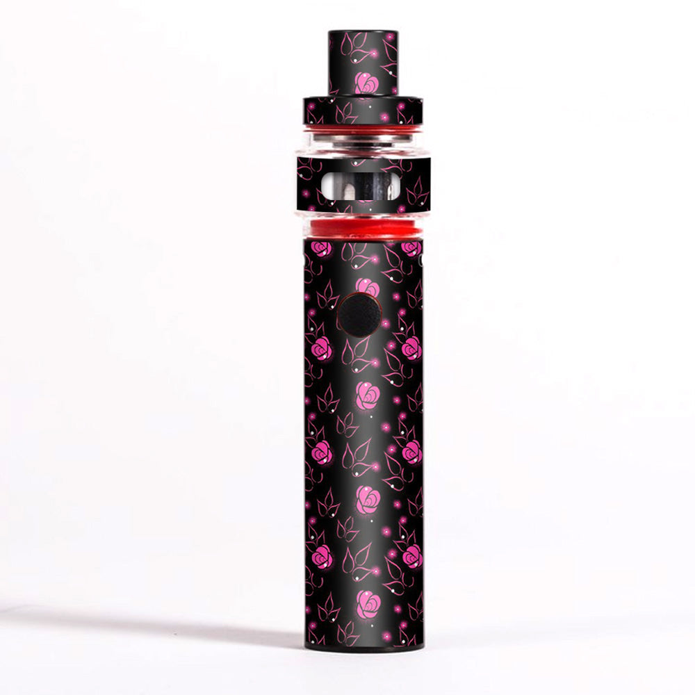  Pink Rose Pattern Smok Pen 22 Light Edition Skin