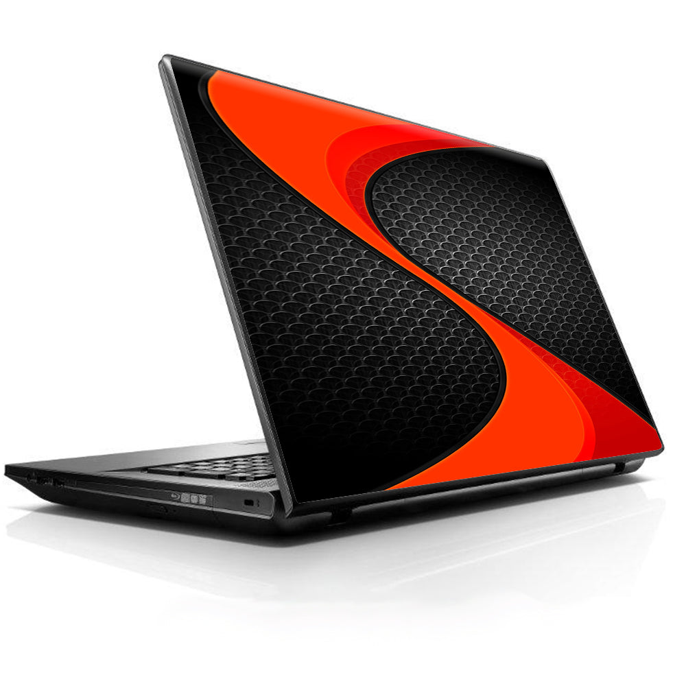  Red Twist Black Metallic Universal 13 to 16 inch wide laptop Skin