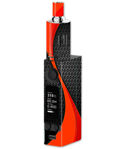  Red Twist Black Metallic Joyetech Evic VTC Mini Skin