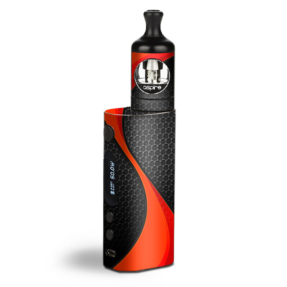  Red Twist Black Metallic Aspire Zelos  Skin