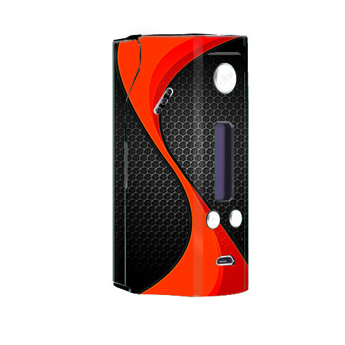 Skin Decal for Wismec RX200 Reuleaux Vape Mod / Red Twist Black Metallic itsaskin.com Skin Decal for Wismec RX200 Reuleaux Vape Mod / Red Twist Black Metallic itsaskin.com