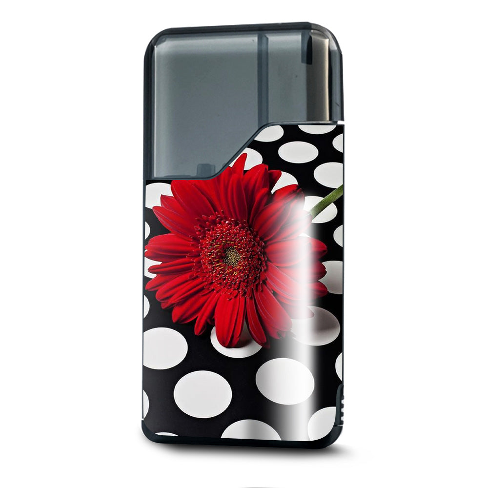  Red Flower On Polka Dots Suorin Air Skin