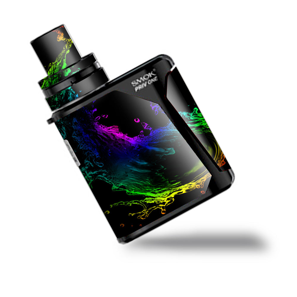  Rainbow Water Splash Smok Priv One Skin