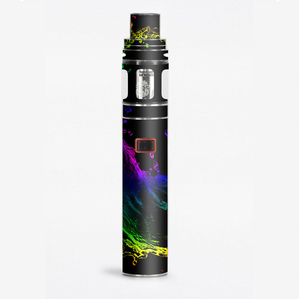  Rainbow Water Splash Smok Stick X8 Skin